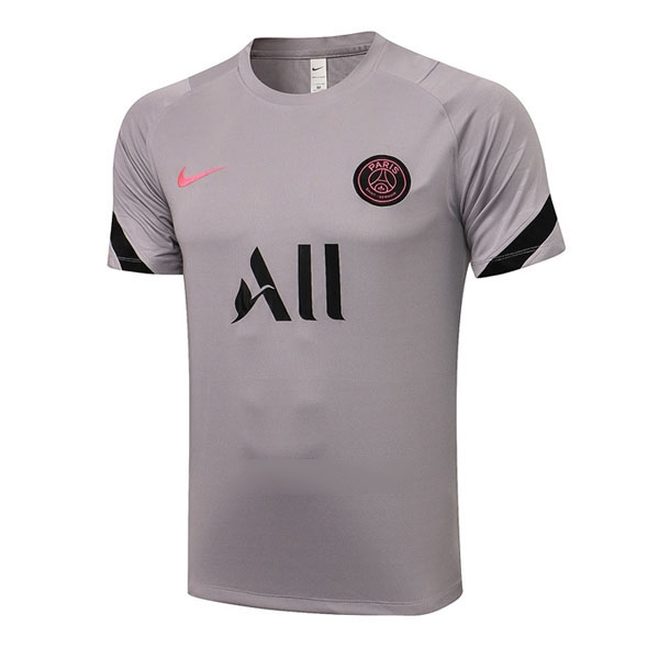 Maillot De Foot Entrainement Paris Saint Germain 2021-2022 Gris Pas Cher